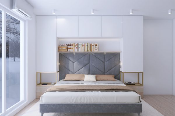 minterior projektowanie wnetrz sypialnia efektowne oswietlenie 1